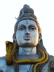 Naga often offer protection or assistance to Hindu deities, like the one sculpted here.