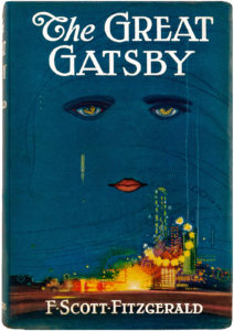 The cover of The Great Gatsby, which is no longer under copyright.